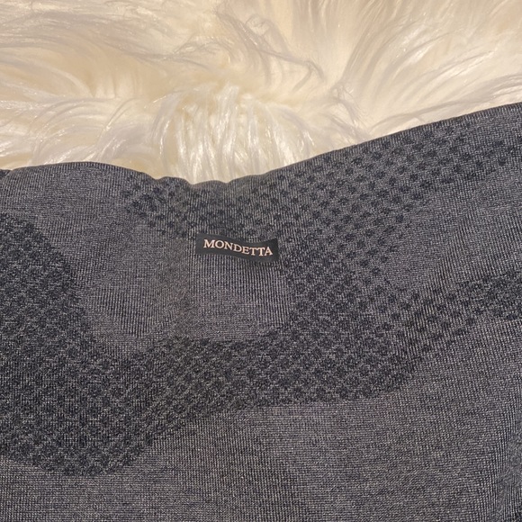 Mondetta Performace + Luxury leggings NWT Wintry Jaquard Black Camo size small - Picture 3 of 7